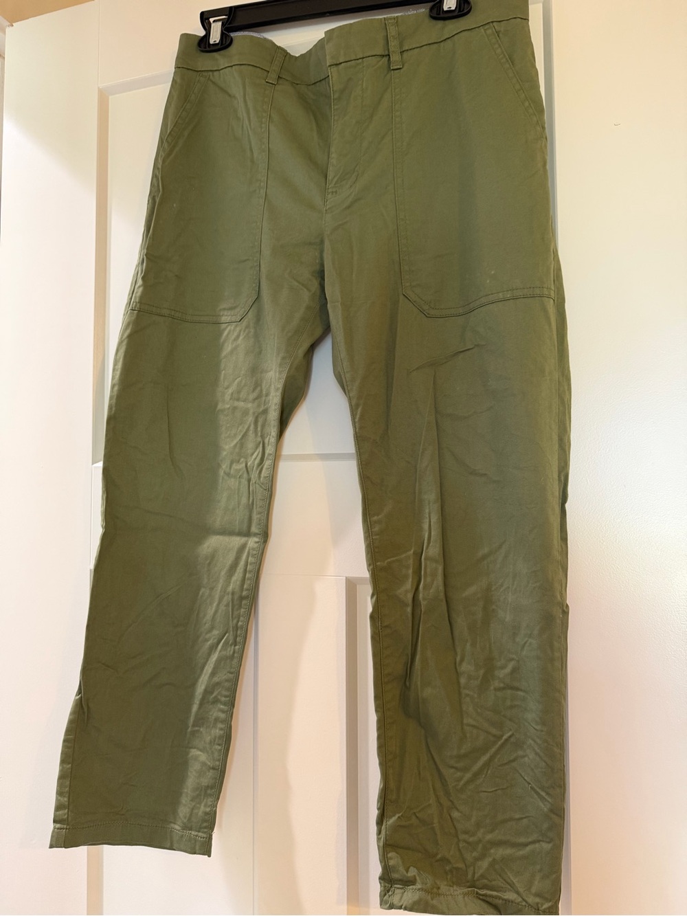 J. Crew Olive Green Cropped Utility Pants